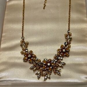 Champagne Bridal Wedding Jewelry Set